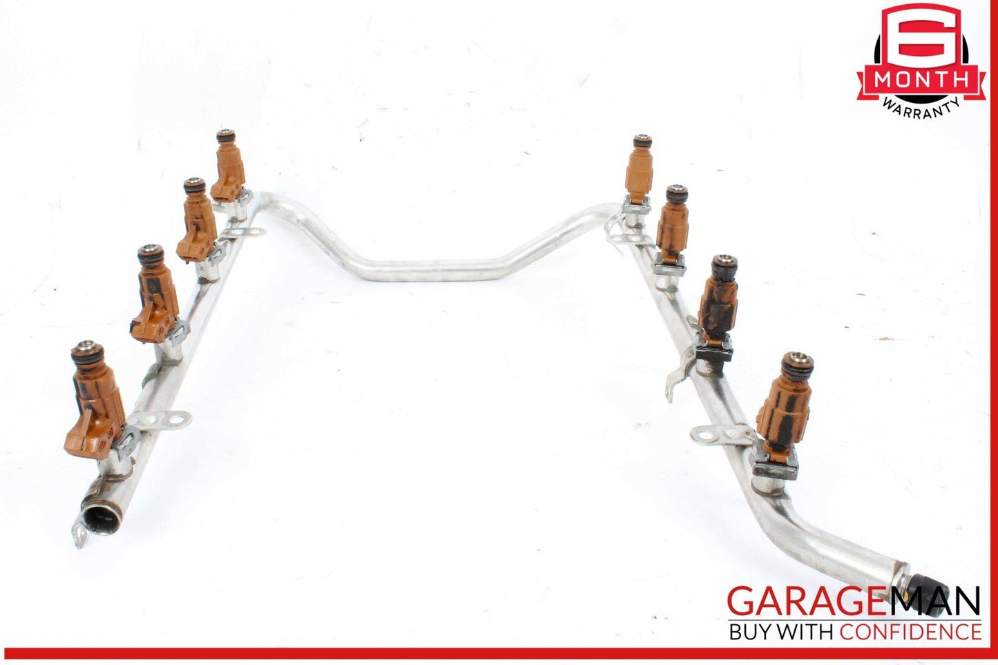 00-06 Mercedes W211 E500 S500 SL500 CL500 E430 Fuel Injector Rail Assembly OEM