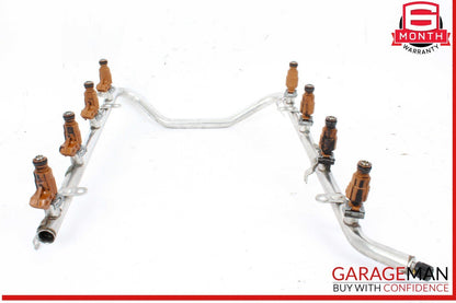 00-06 Mercedes W211 E500 S500 SL500 CL500 E430 Fuel Injector Rail Assembly OEM