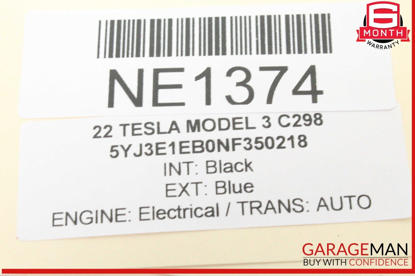 17-23 Tesla Model 3 Front Right Side Low Voltage Body Control Module Unit OEM