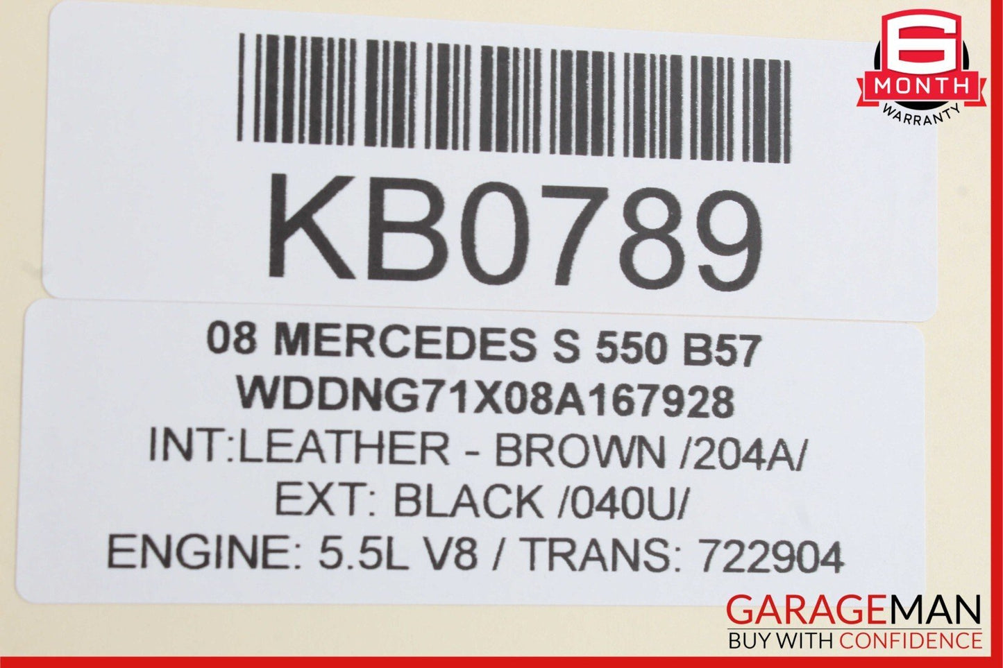 07-09 Mercedes W221 S450 S550 Front Dash Dashboard Center Trim Bezel Cover Wood