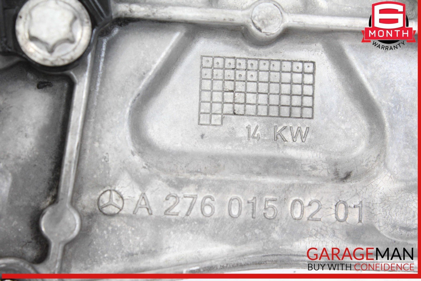 12-18 Mercedes X166 GL550 GL450 Front Right or Left Engine Timing Chain Plate