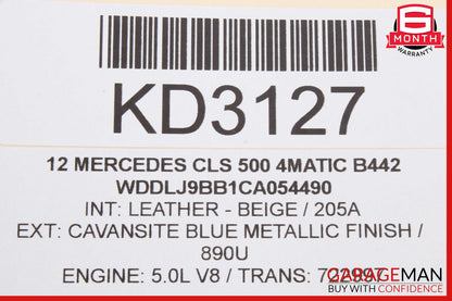 11-20 Mercedes W218 CLS550 S550 SL550 M278 Engine Motor Starter 2789060900 OEM