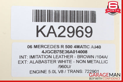 03-13 Mercedes W251 R500 4MATIC Seat Control Module Front Left 2118705026 OEM