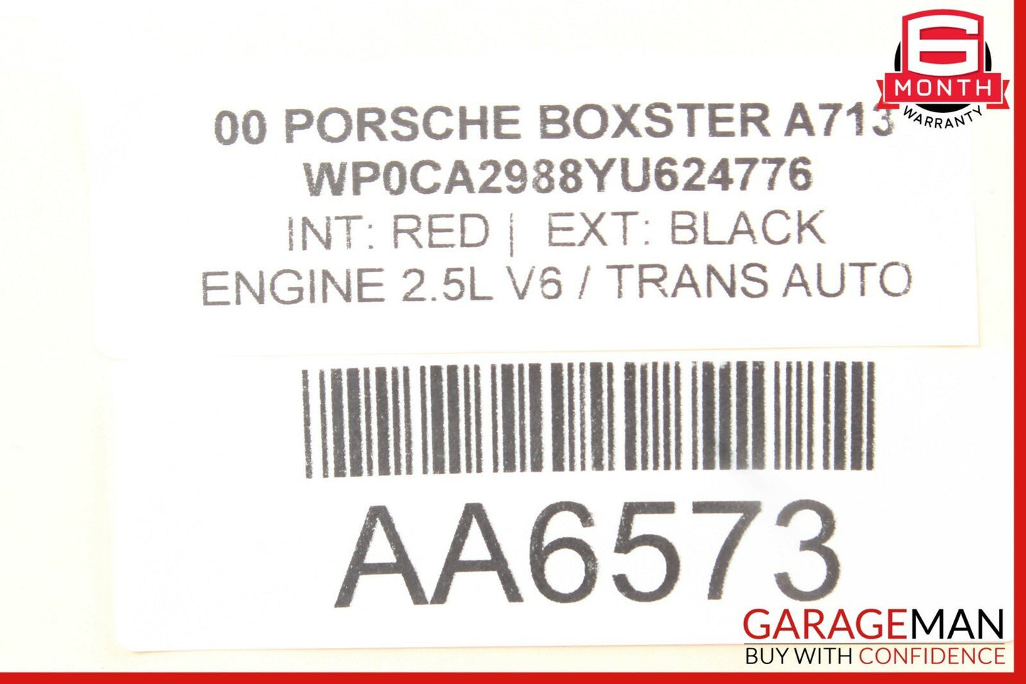 97-04 Porsche Boxster 986 Engine Air Intake Cooling Blower Fan Motor Assembly