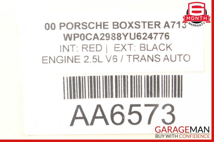 97-04 Porsche Boxster 986 Engine Air Intake Cooling Blower Fan Motor Assembly