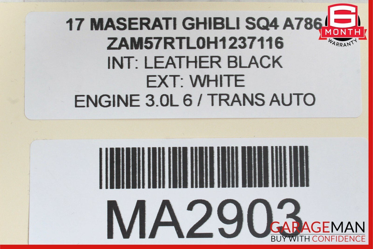 14-17 Maserati Ghibli Dashboard Dash Glove Box Storage Tray Compartment Assembly