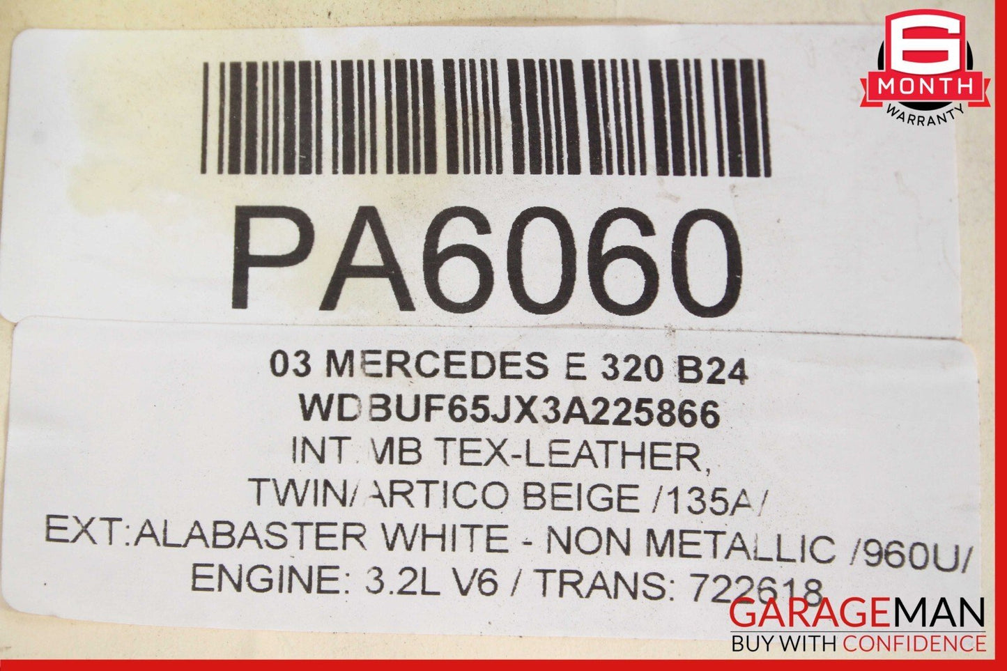 98-02 Mercedes W210 E430 E320 E55 AMG AC A/C Air Conditioning Condenser OEM