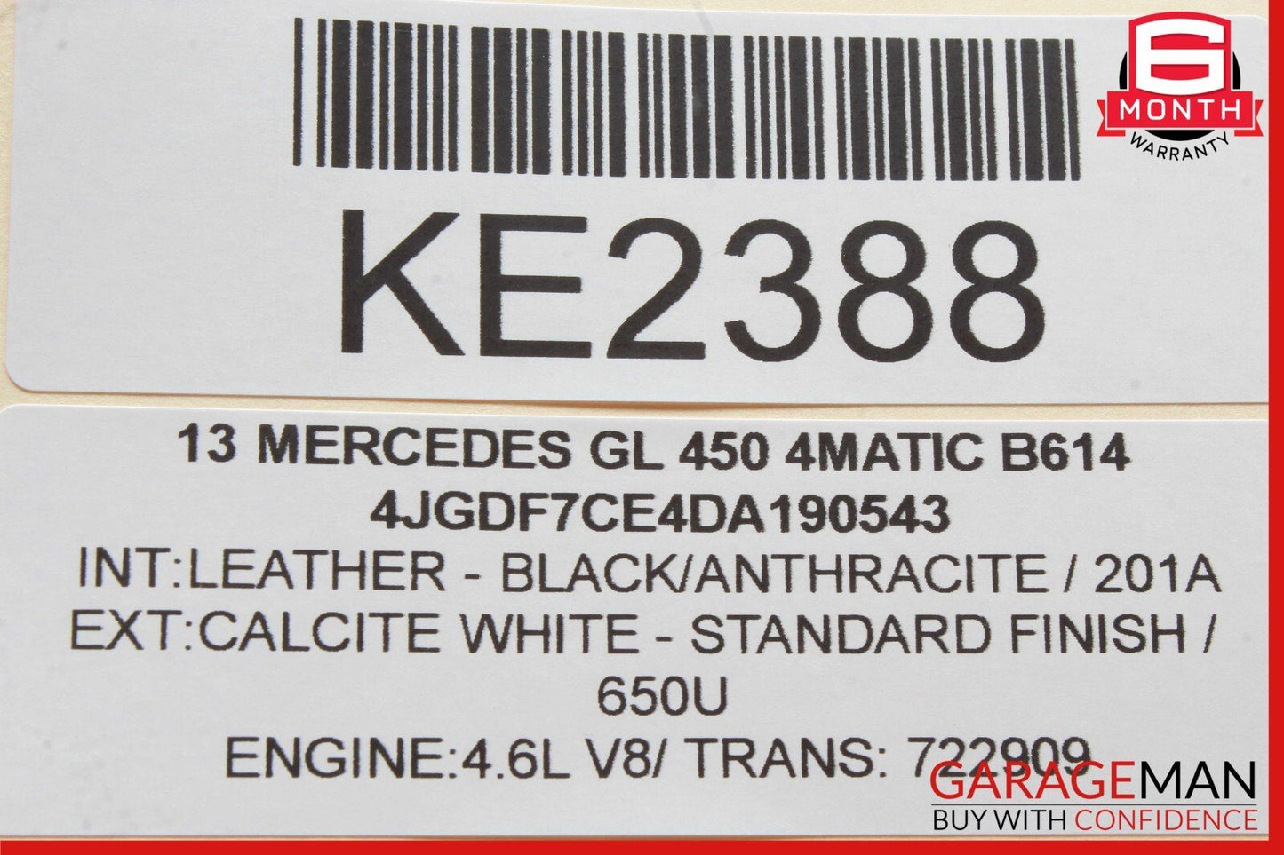13-16 Mercedes X166 GL450 GL550 Panoramic Sunroof Glass Motor 1669069600 OEM