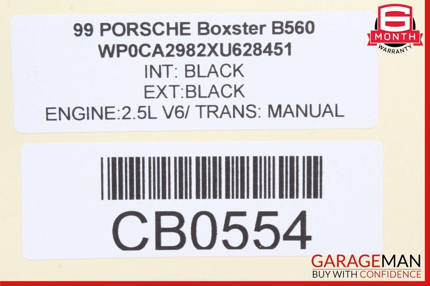 97-04 Porsche Boxster 986 Rear Lower Suspension  Axle Link Trailing Control Arm
