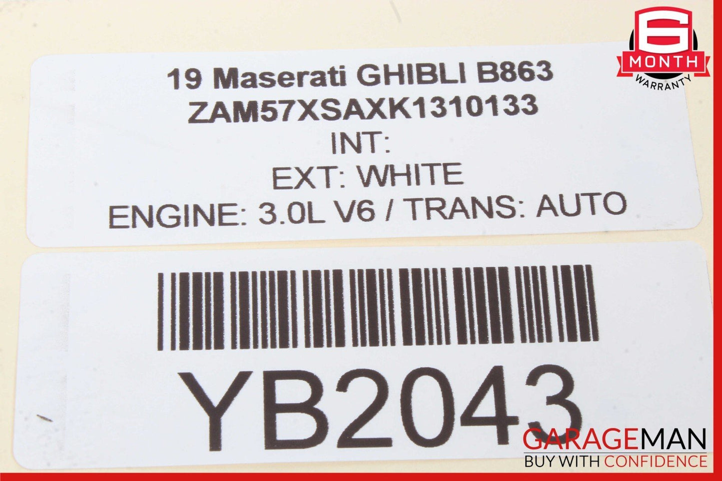 2014 - 2023 MASERATI GHIBLI FRONT / REAR LEFT OR RIGHT SIDE DOOR AUDIO SPEAKER