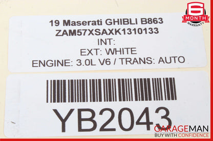 2014 - 2023 MASERATI GHIBLI FRONT / REAR LEFT OR RIGHT SIDE DOOR AUDIO SPEAKER