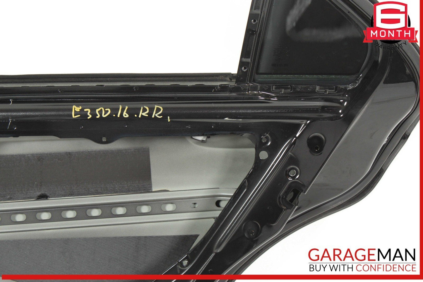 10-16 Mercedes W212 E350 Sedan Rear Right Side Exterior Door Shell Panel Black
