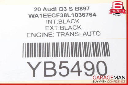 19-24 Audi Q3 Rear Subwoofer Speaker Bass Box 83A035382
