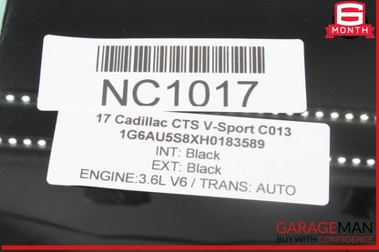 14-19 Cadillac CTS V-Sport Rear Left Driver Side Door Window Glass OEM