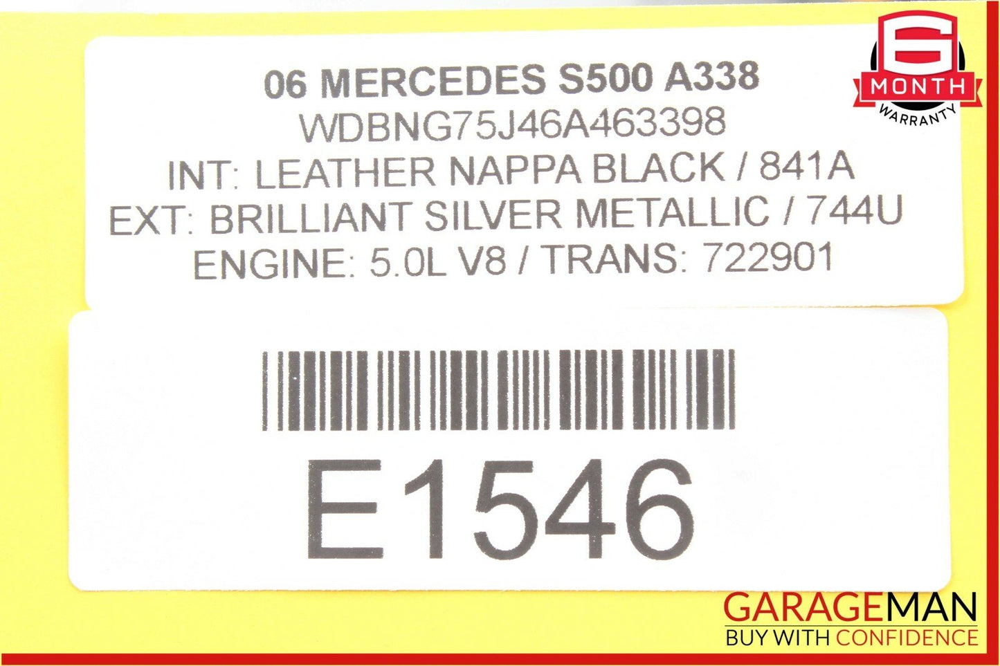 03-11 Mercedes S500 CLS500 E500 Motorola Bluetooth Communication Module OEM