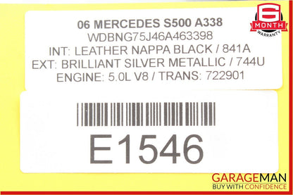 03-11 Mercedes S500 CLS500 E500 Motorola Bluetooth Communication Module OEM