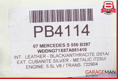 07-09 Mercedes W221 S550 CL550 Engine Cooling Fan Motor Assembly 2215000493 OEM