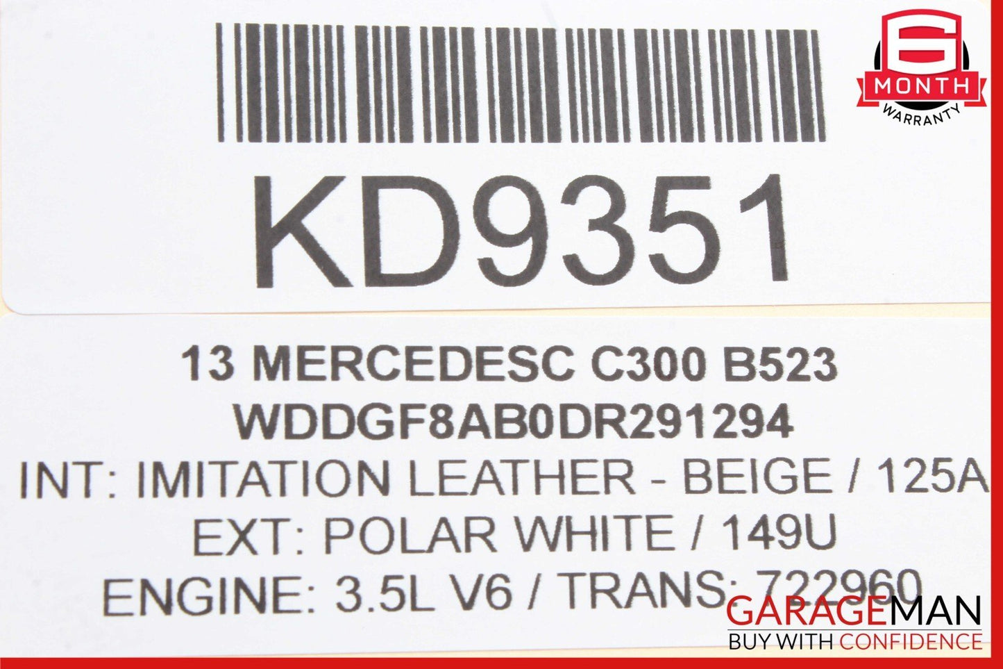 12-15 Mercedes W204 C300 SLK350 GLK350 ABS Anti Lock Pump Brake Module OEM