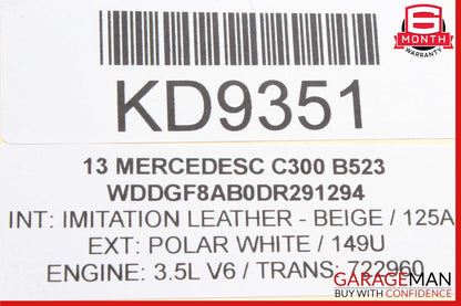 12-15 Mercedes W204 C300 SLK350 GLK350 ABS Anti Lock Pump Brake Module OEM