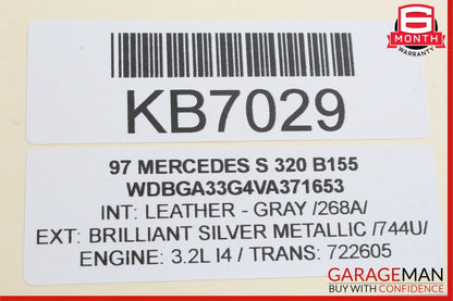 92-99 Mercedes W140 S320 S420 Under Hood Fuse Relay Junction Distribution Box