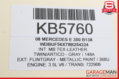 03-09 Mercedes W211 E500 E550 E320 Rear Right Side Door Controller Module Unit