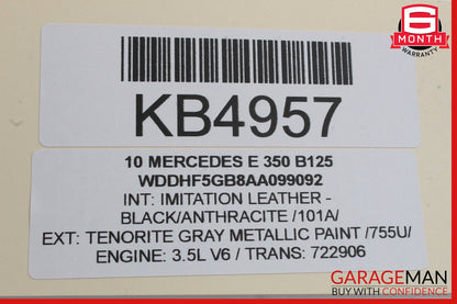 08-16 Mercedes W212 E350 GLK350 Rear Left Side Door Window Regulator Motor OEM
