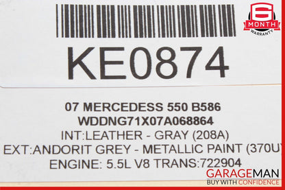 07-09 Mercedes W221 S550 S63 AMG Ashtray Ash Tray Compartment Tray Lighter OEM