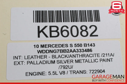 10-13 Mercedes W221 S550 S600 Rear Left or Right Door Loud Sound Speaker OEM
