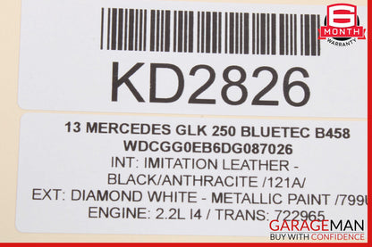 08-20 Mercedes X204 GLK250 E400 Front Left Side Door Lock Latch Actuator OEM