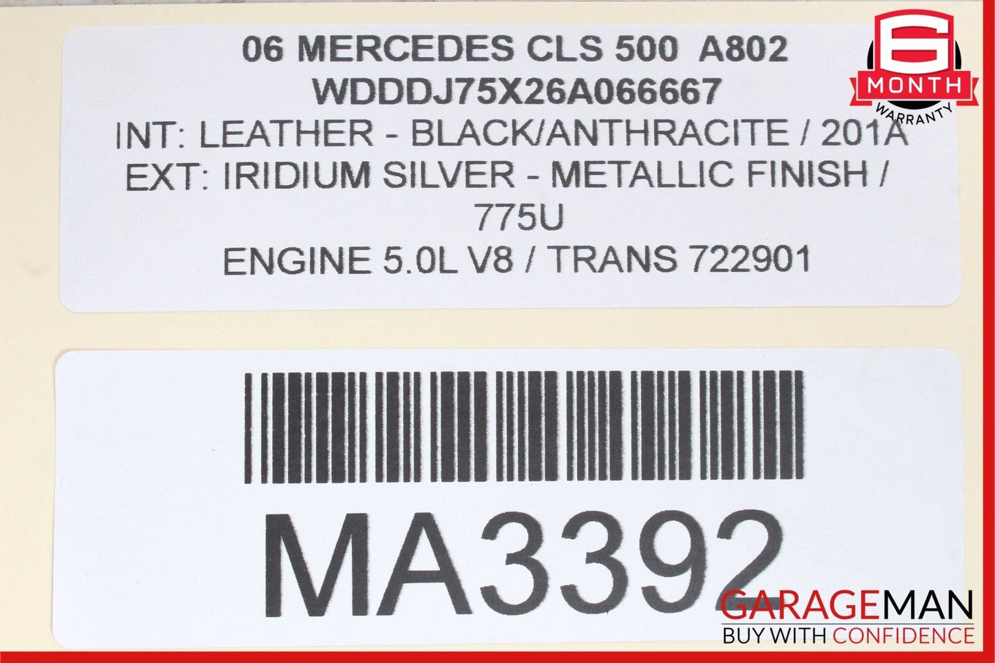 06-11 Mercedes W219 CLS500 CLS550 AC A/C Climate Control Unit 2198300785 OEM