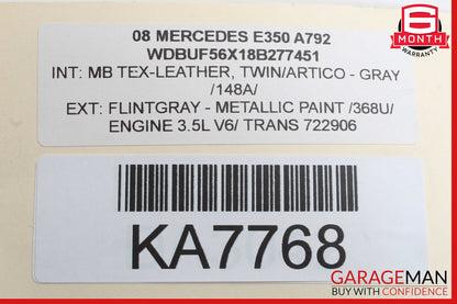 03-12 Mercedes W211 E350 E550 GL550 Seat Control Module Front Right OEM