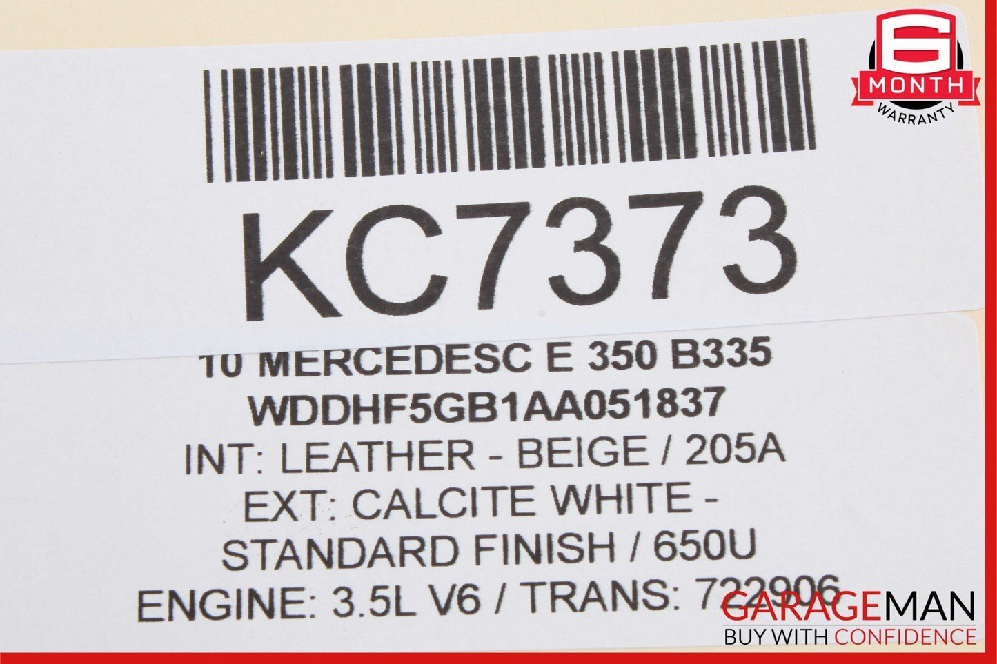 08-14 Mercedes W212 E350 C250 C300 Rear Left Side Door Lock Latch Actuator OEM
