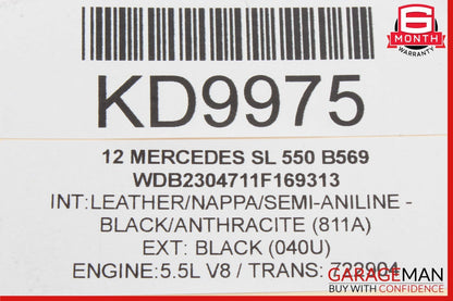03-12 Mercedes R230 SL550 SL65 AMG Right Convertible Roof Load Assist Cylinder