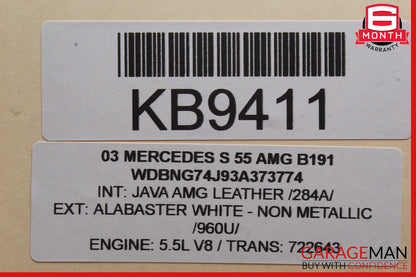 00-06 Mercedes W163 ML320 S500 Voice Phone Communication Control Module OEM