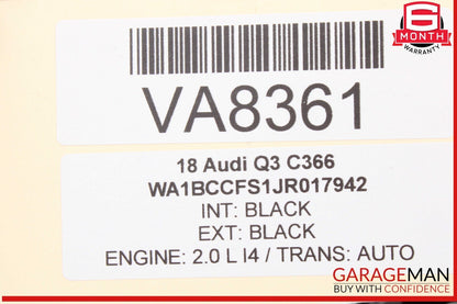 15-18 Audi Q3 Dashboard Front Right Passenger Side AC A/C Air Vent Grill OEM