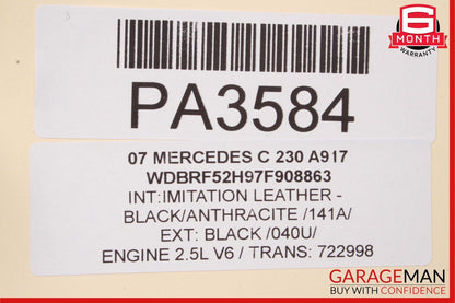 05-09 Mercedes W203 C240 CLK350 C350 Engine Motor Cooling Radiator OEM