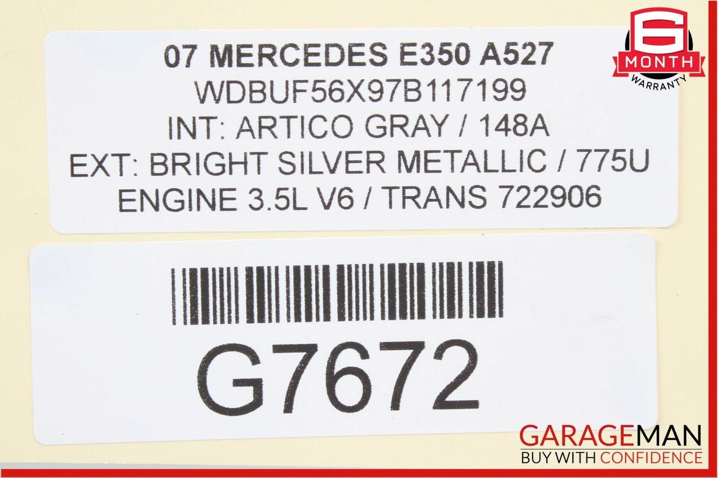 03-09 Mercedes W211 E350 Front Right & Left Side Door Corner Speaker Set Gray