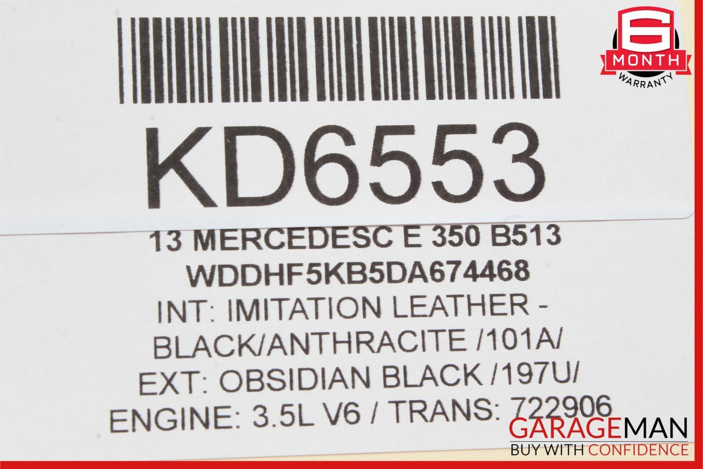 10-16 Mercedes W212 E350 CLS400 C300 Front Active Lane Assist Front Camera