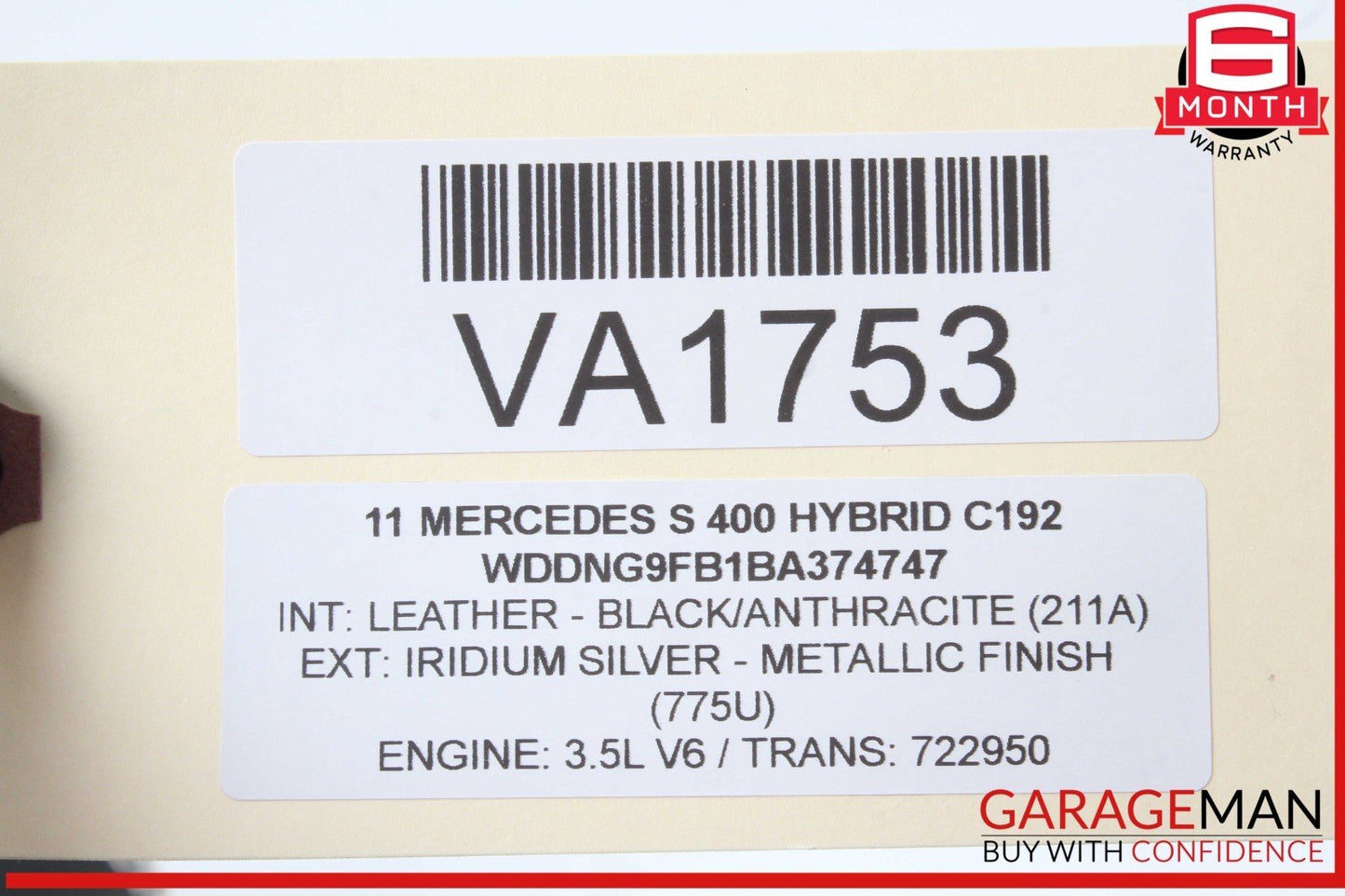07-13 Mercedes W221 S400 CL500 Steering Column Control Switches Assembly OEM