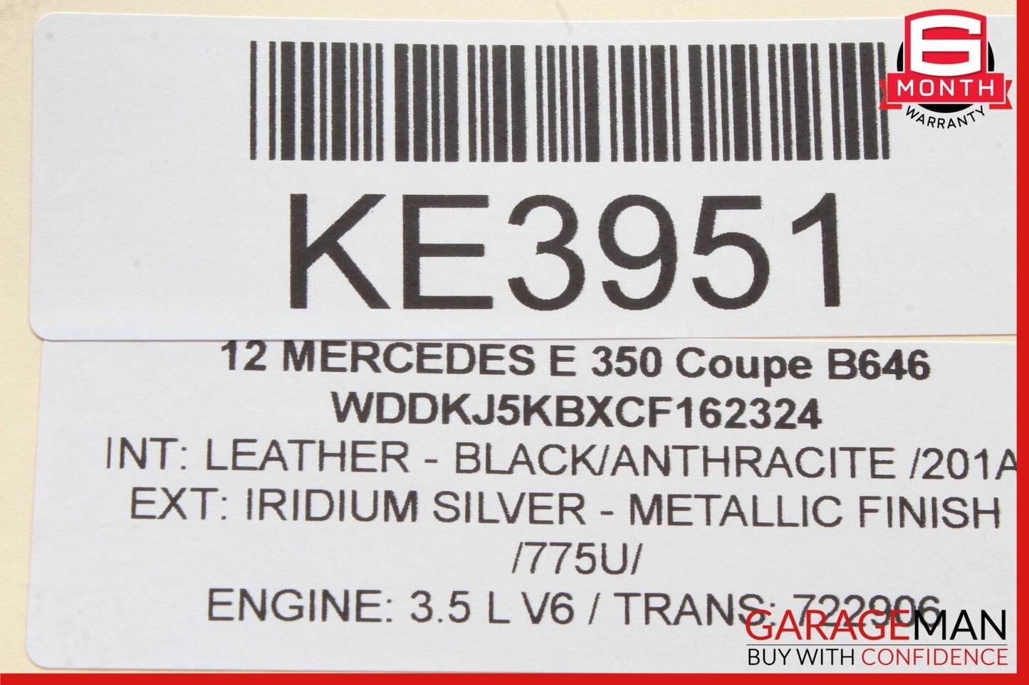 08-18 Mercedes E350 CLS500 C250 C350 Front Right Side Door Control Module