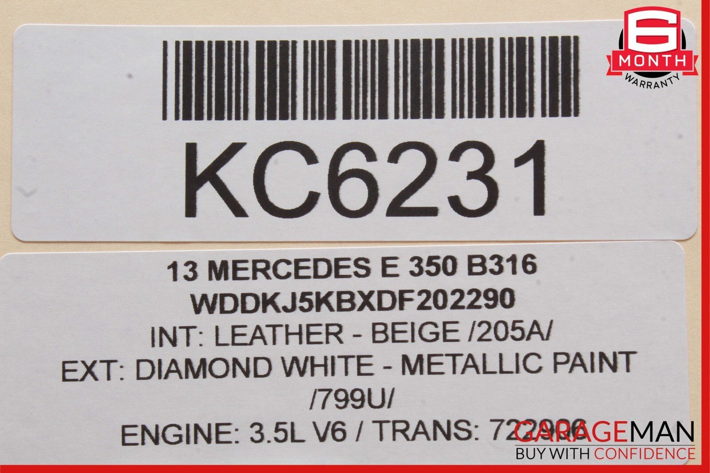 10-15 Mercedes W212 E350 E550 C250 Keyless Go Entry Control Module Unit OEM