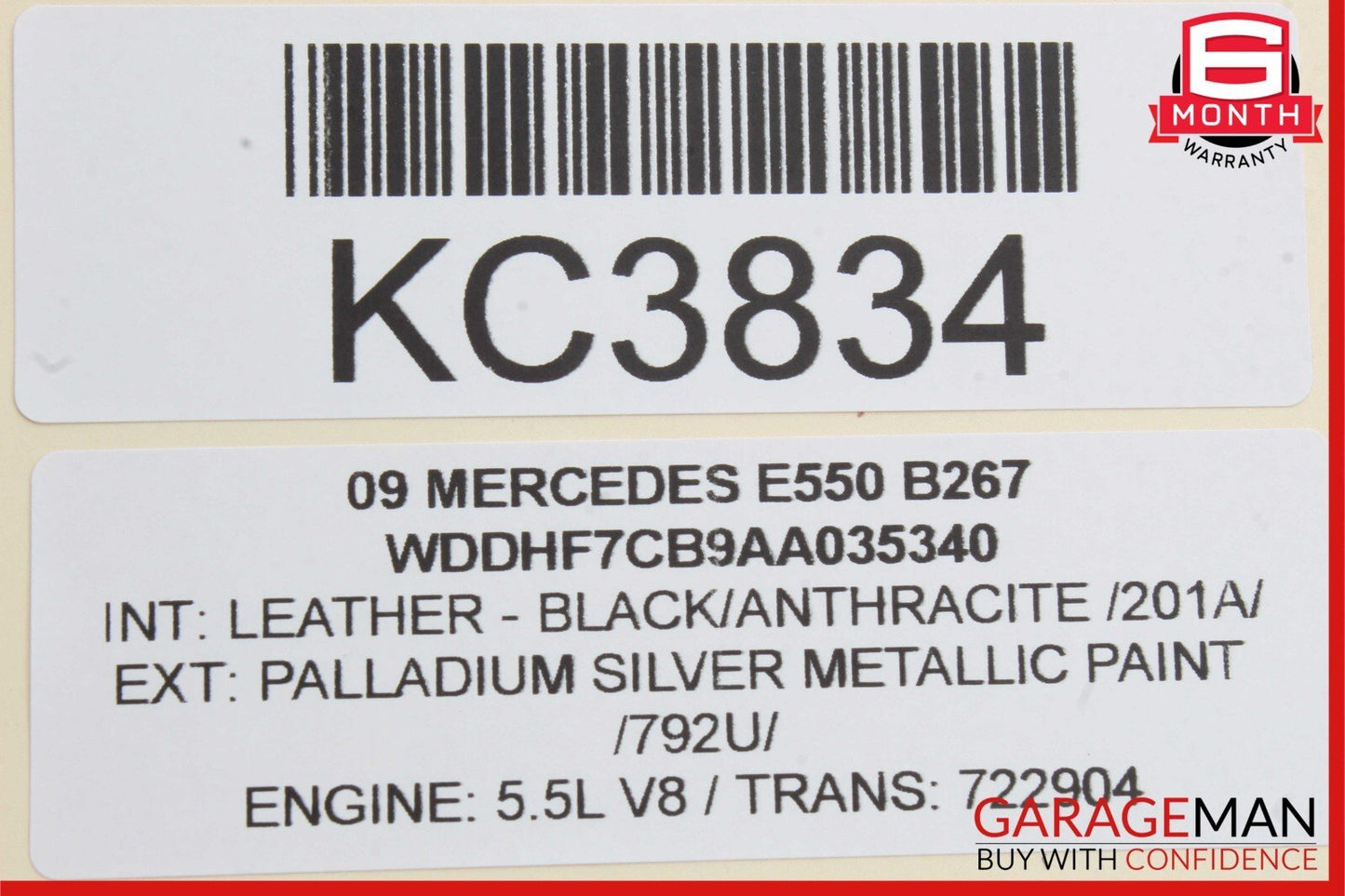 08-11 Mercedes W212 E550 C300 Front Left Driver Side Door Lock Latch Actuator