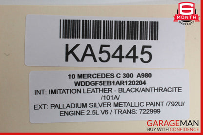 08-16 Mercedes W204 C300 GLK350 Rear Left Door Window Regulator Motor OEM