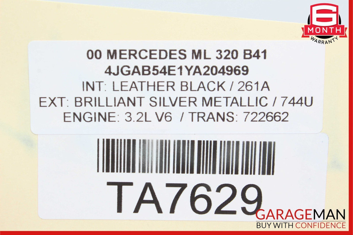 98-01 Mercedes W163 ML320 ML430 ML55 AMG Door Speaker Sound Set of 2 OEM