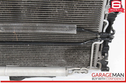 06-09 Mercedes W211 E350 Engine Cooling Radiator A/C AC Condenser Assembly OEM