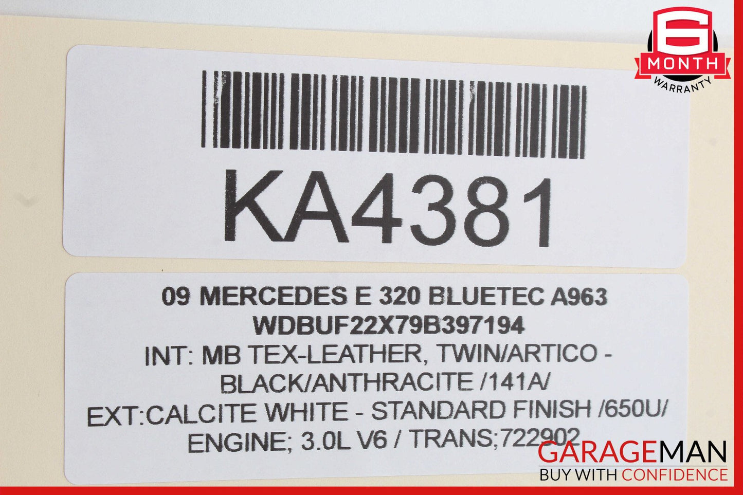 07-09 Mercedes W211 E350 E550 E320 Rear Left Door Control Module 2118703385 OEM