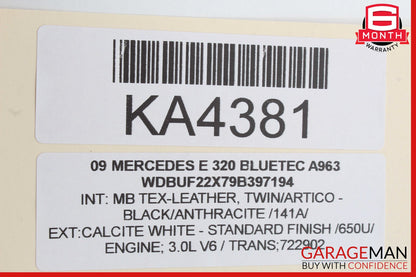 07-09 Mercedes W211 E350 E550 E320 Rear Left Door Control Module 2118703385 OEM