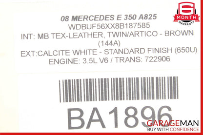 03-09 Mercedes W211 E55 AMG E350 Front Right Passenger Door Control Module Unit