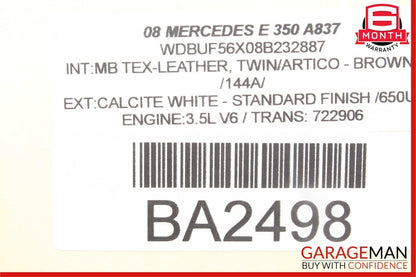03-09 Mercedes W211 E350 E550 Front Left Driver Side Door Control Module OEM