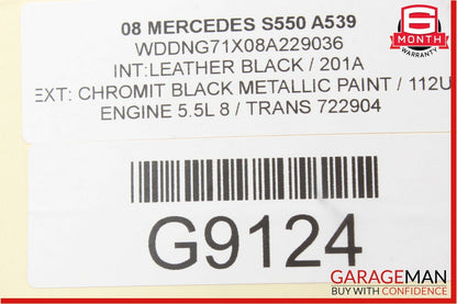 07-13 Mercedes W221 S550 Front Left Driver Side Door Lock Latch Actuator OEM